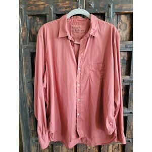 Frank & Eileen Eileen Featherweight Top in Terracotta XL